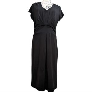 TALBOTS Classic Black Little Women's Dress Size 10